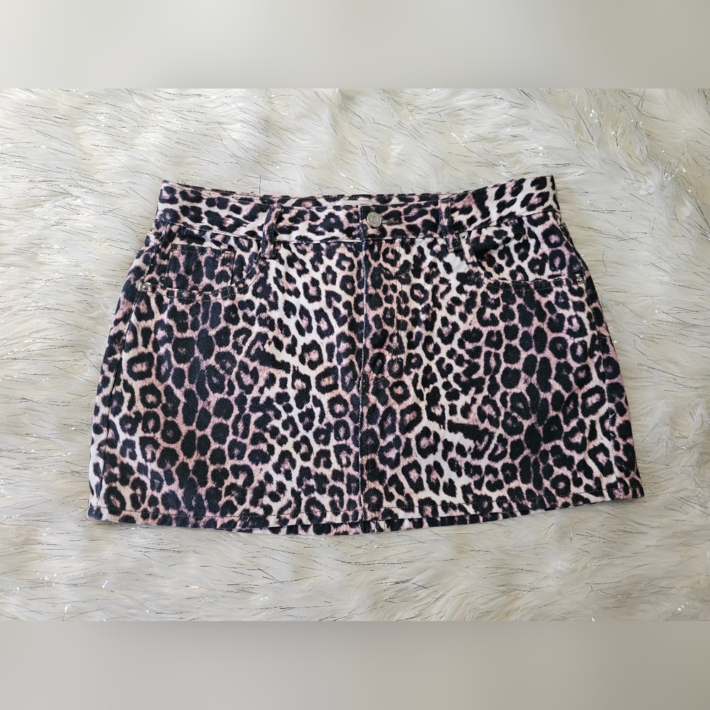PacSun Wild Patterned Mini Skirt